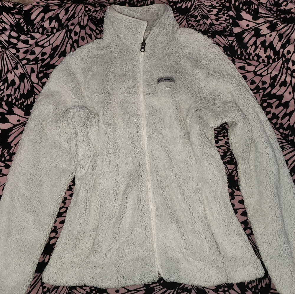 Columbia Women's Teddy Jacket - Light Gray